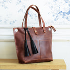Leather tassels, any color
