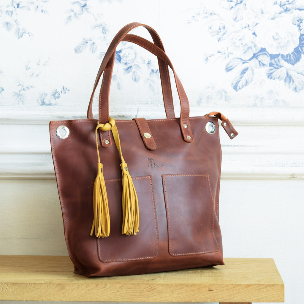 Leather tassels, any color