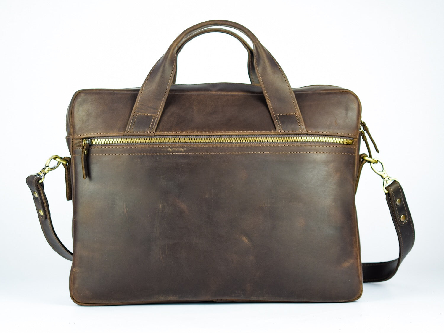 Professor Brown leather bag