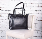 Lady Boss Onix leather bag