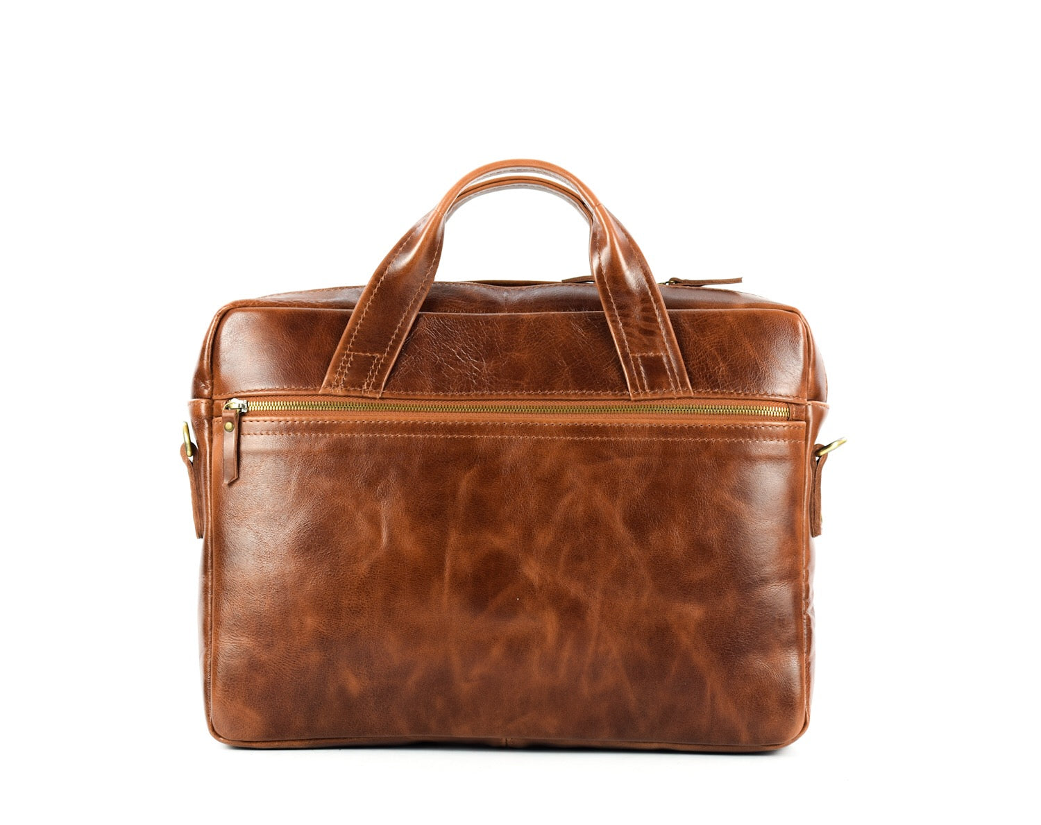 Professor Brandy leather bag