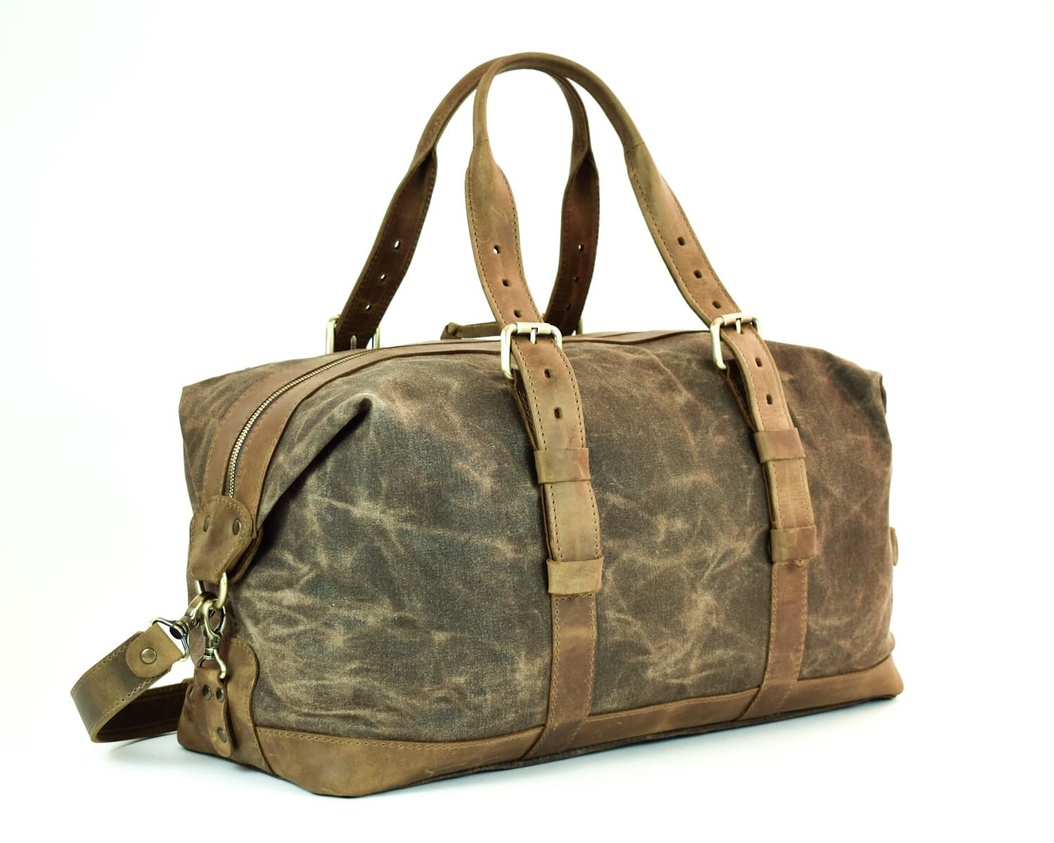 Crazy Horse/Canvas Duffle bag