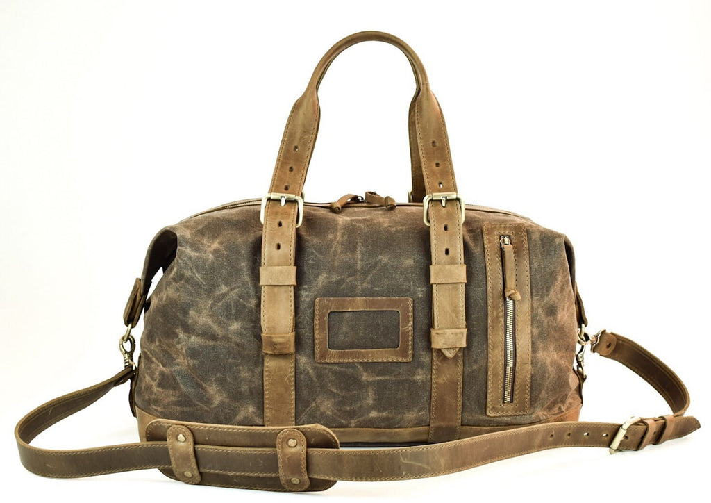 Crazy Horse/Canvas Duffle bag