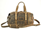 Crazy Horse/Canvas Duffle bag