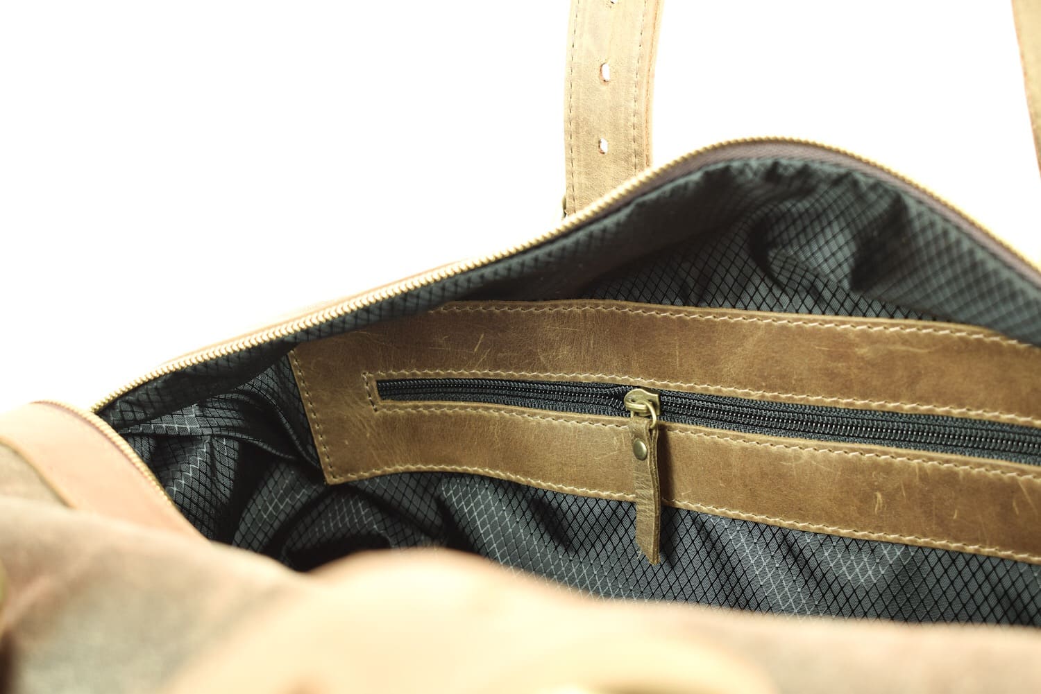 Crazy Horse/Canvas Duffle bag