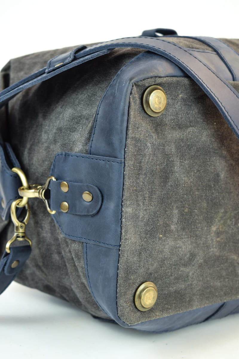 Crazy Horse/Canvas Duffle bag