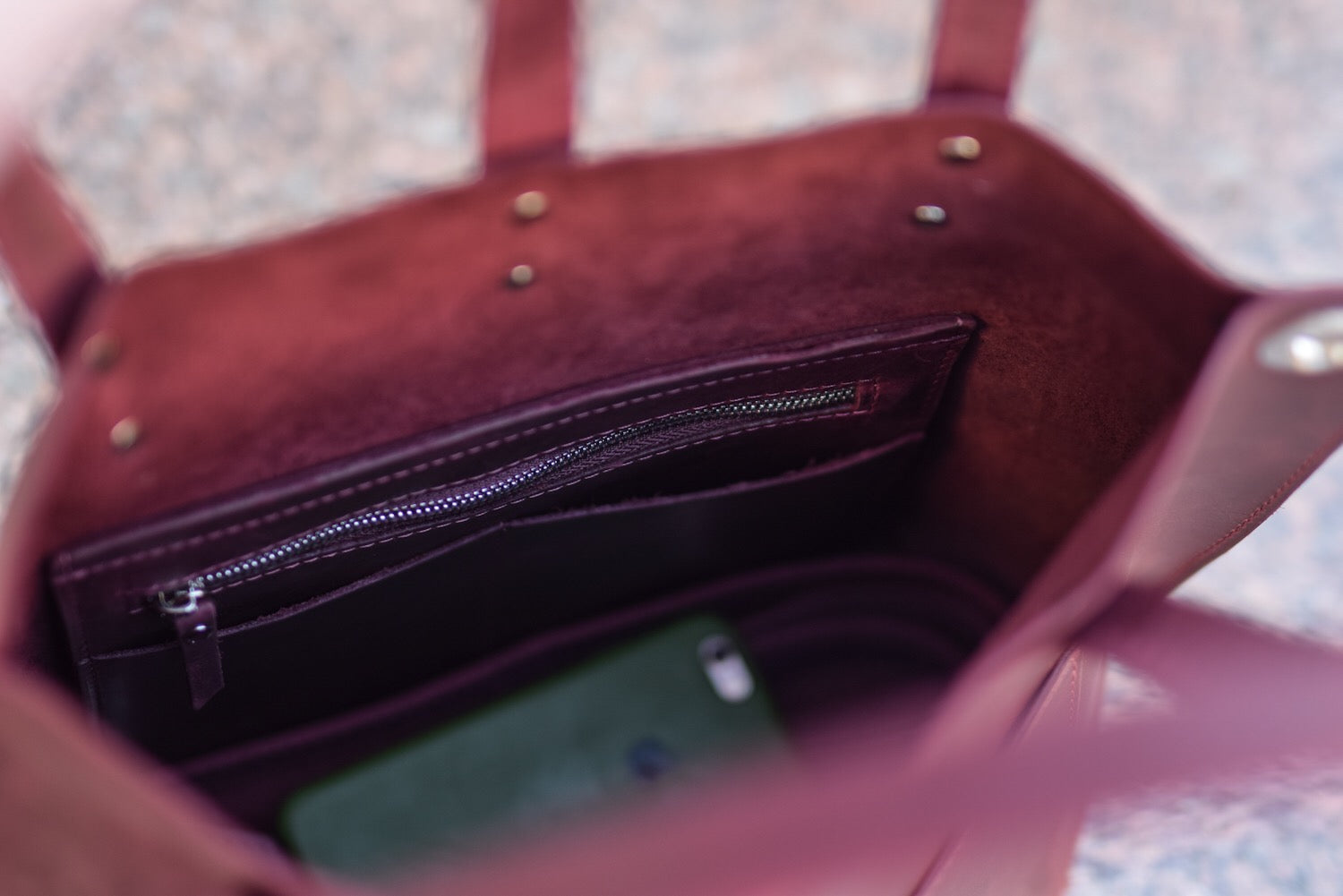 Шкіряна сумка Tote 