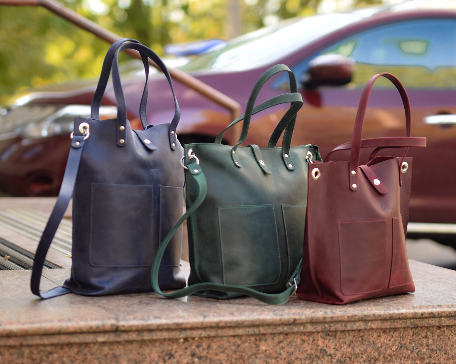 Шкіряна сумка Tote 