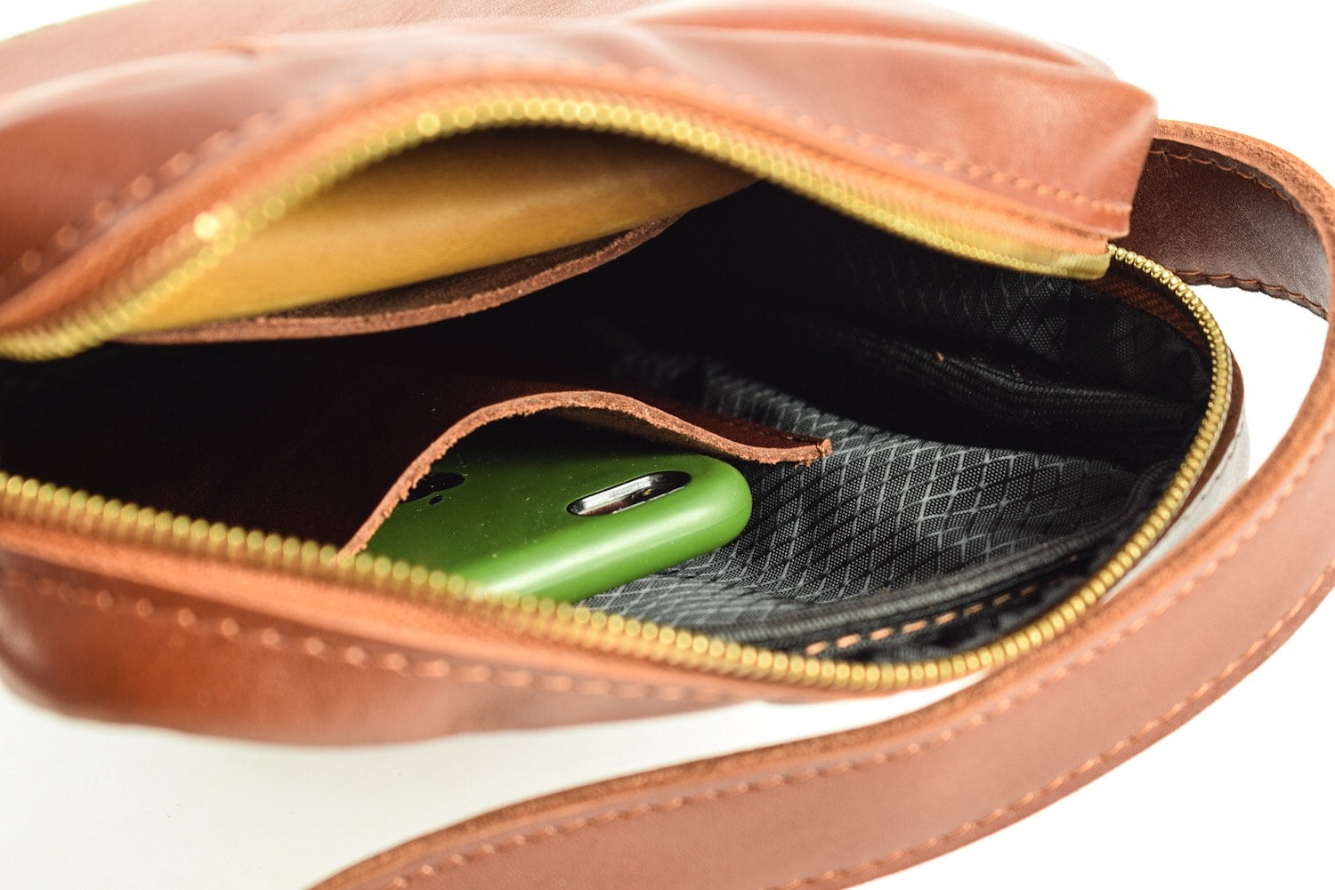 Tiko Brandy Leather Bag