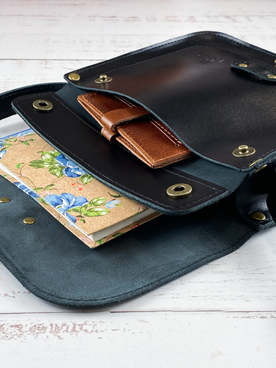 Folk Onix leather bag