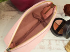 Leather cosmetic bag in two sizes 031 S/ 032 M
