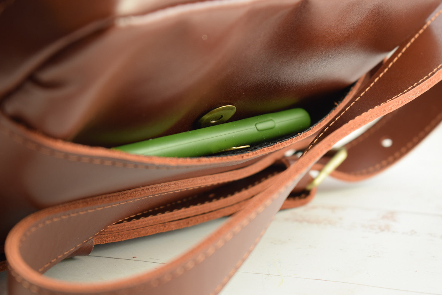 Rizon Brandy leather bag