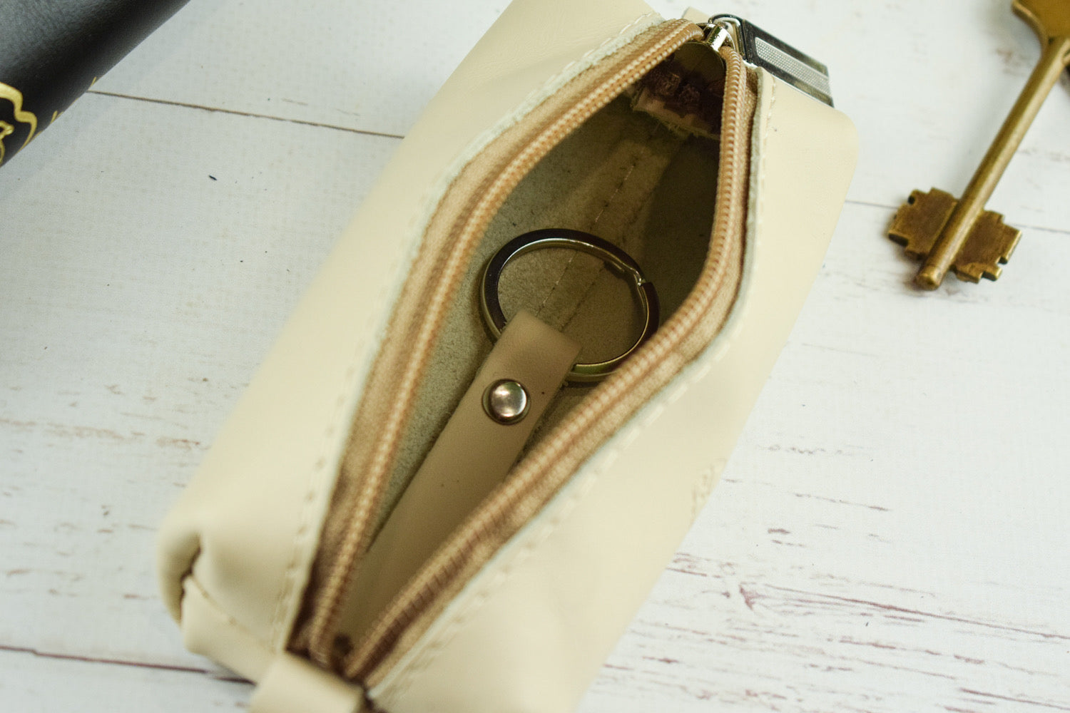 Leather key holder XL