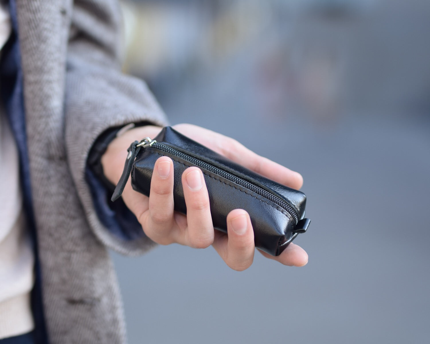 Leather key holder XL