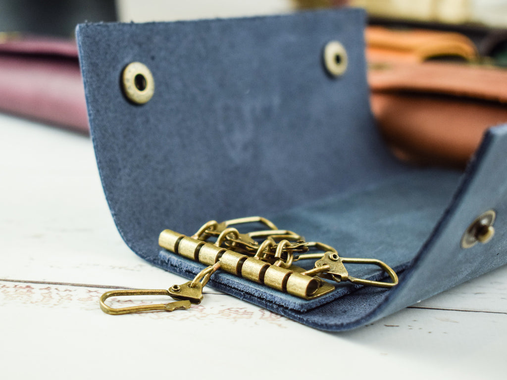 Leather key holder