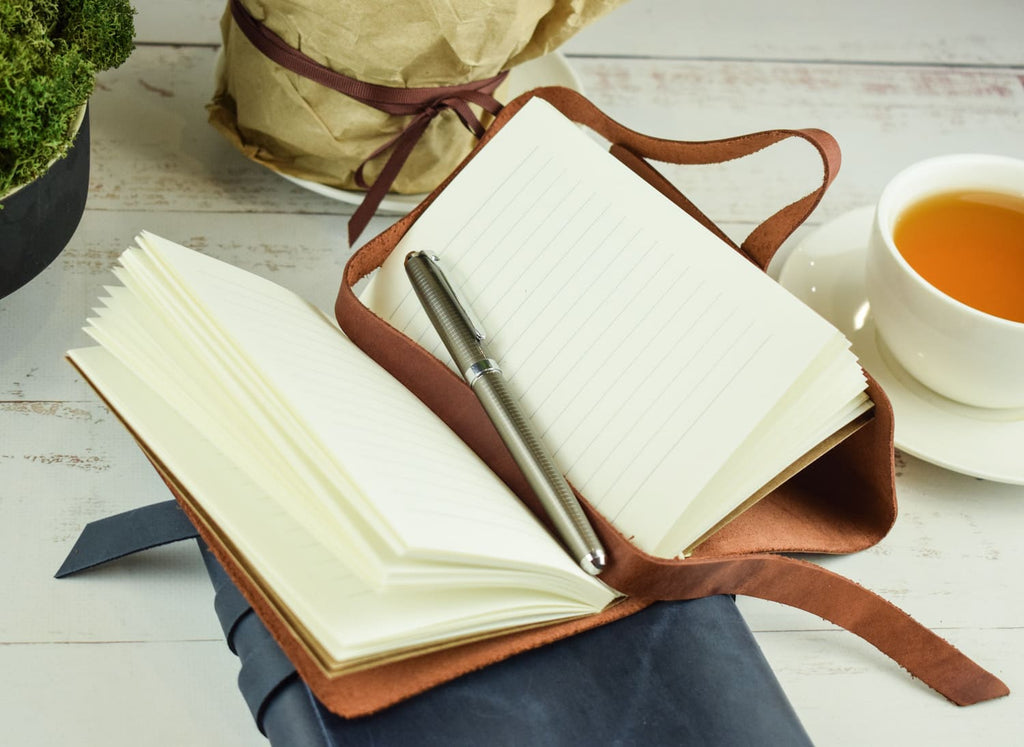 Leather notebook 065 A5 / 066 A6