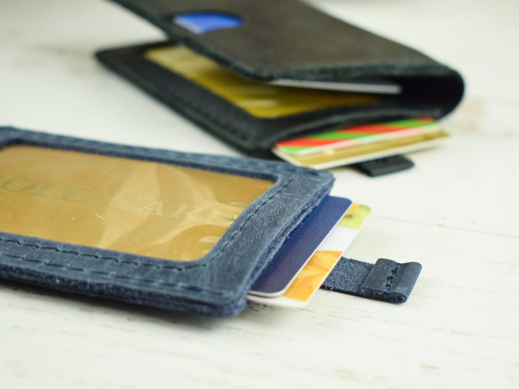 Leather cardholder