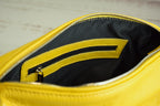 Leather bag Cardamon Yellow-shine