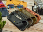 Leather case for glasses