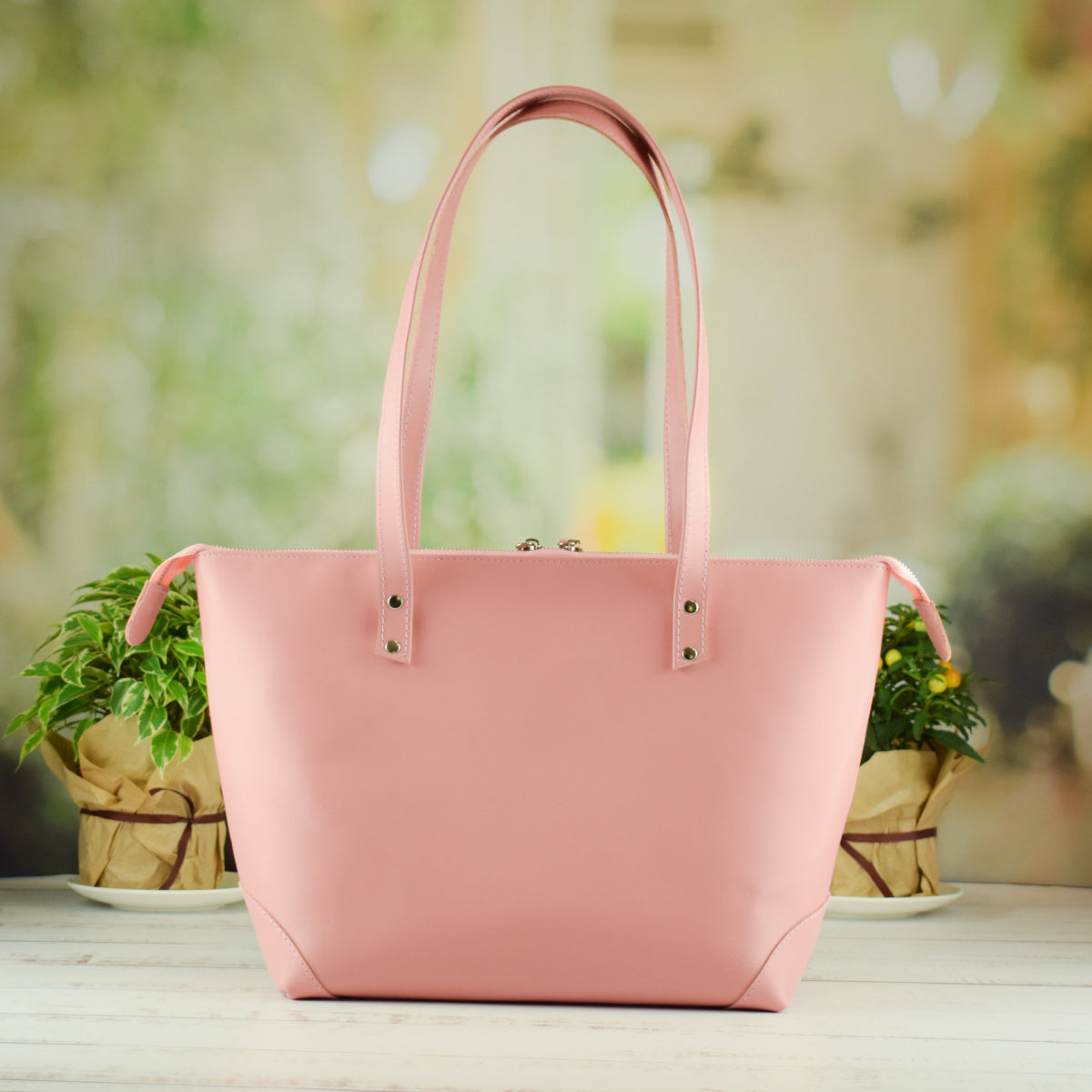 Leather bag SIMONA