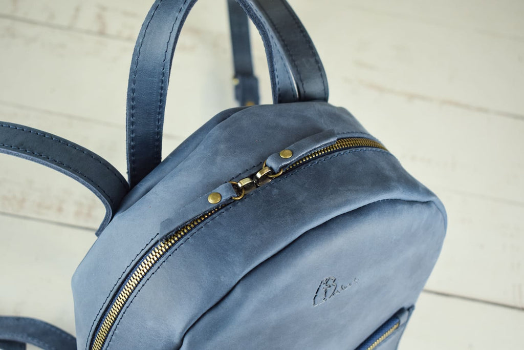 Leather backpack VISTA