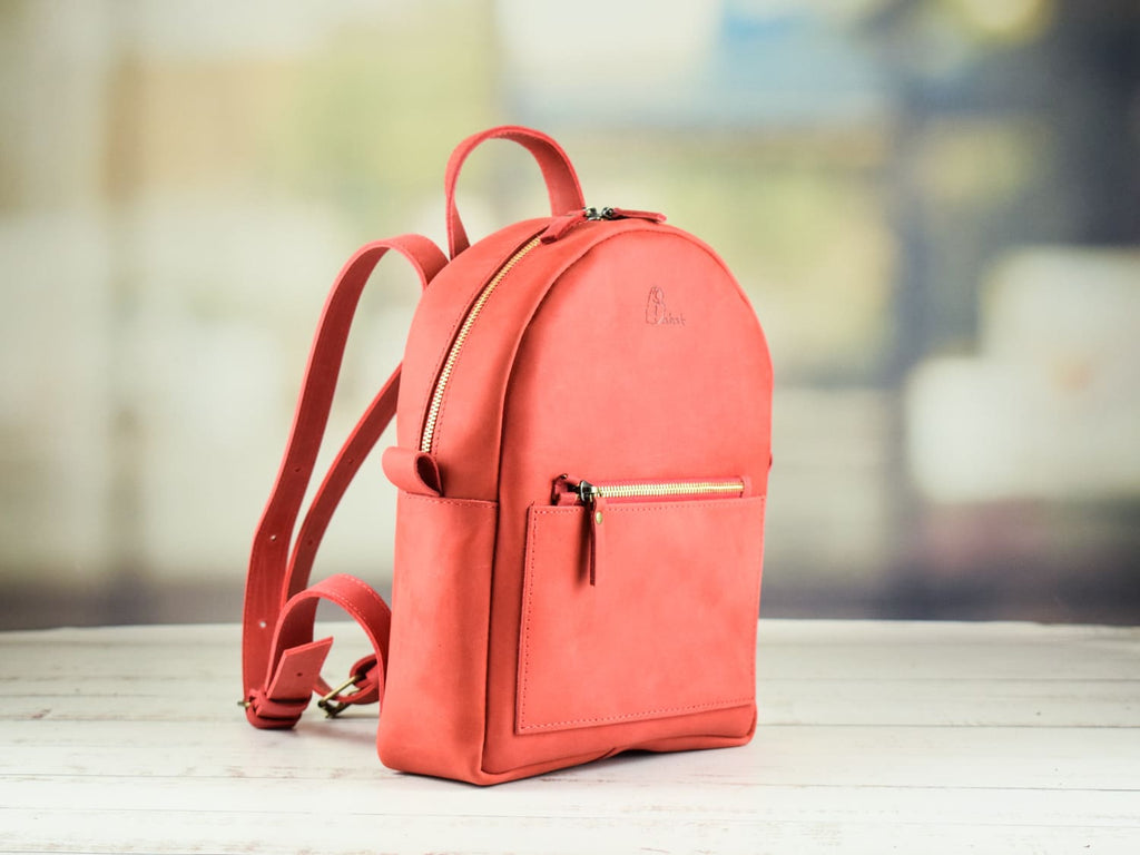 Leather backpack VISTA