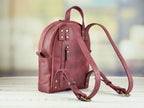 Leather backpack VISTA