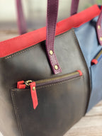Leather Bag combi SEAM+