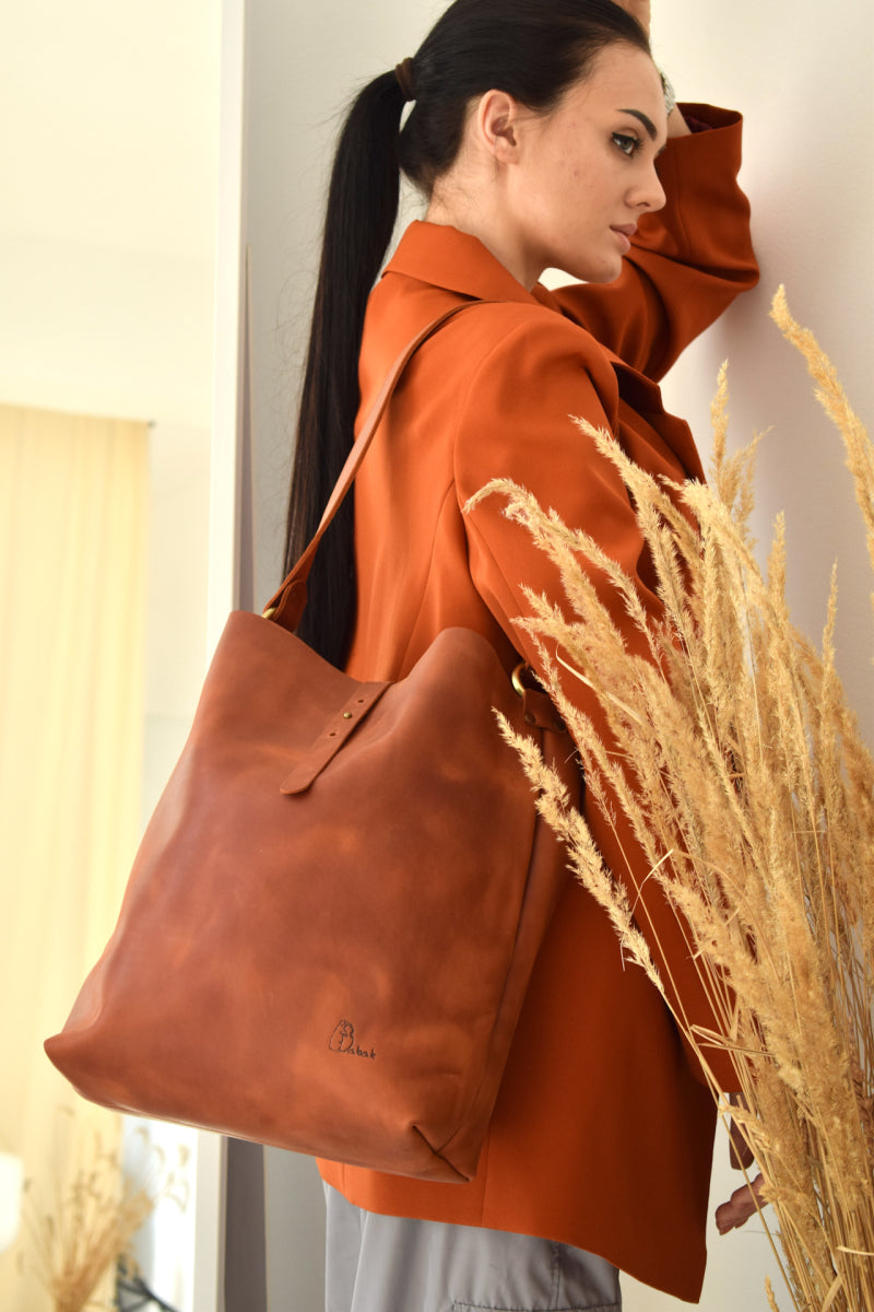Leather bag Torba