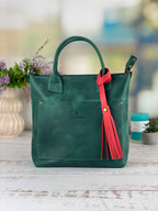 Leather tassels in any color