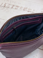 Leather bag Gracia Bordo-shine