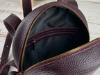 Leather backpack VISTA