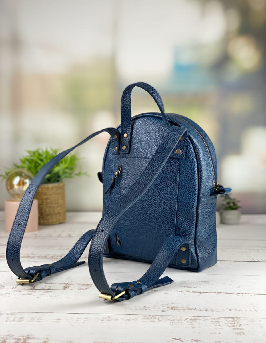 Leather backpack VISTA