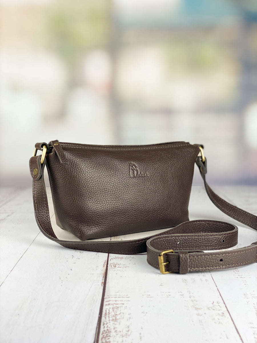 Gracia Brown leather bag