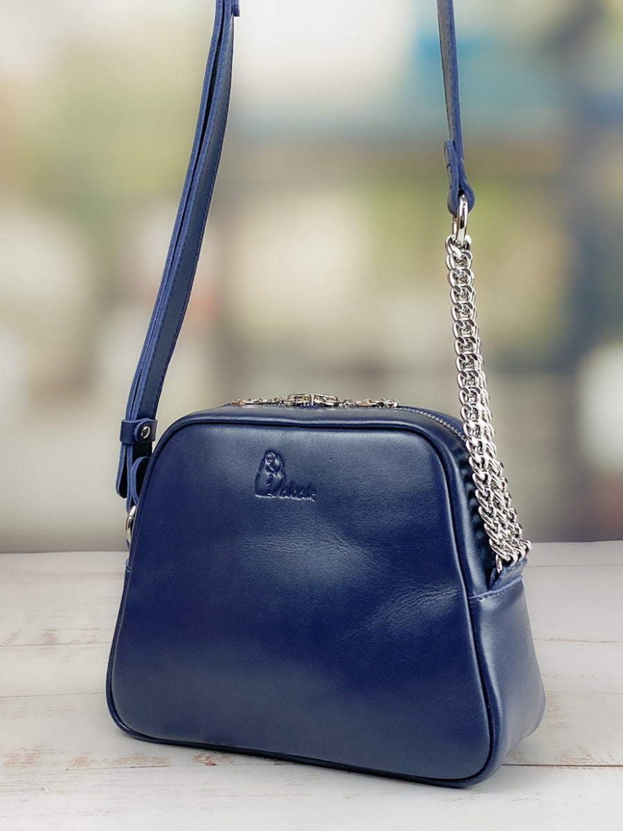 Ryta Blue Handbag