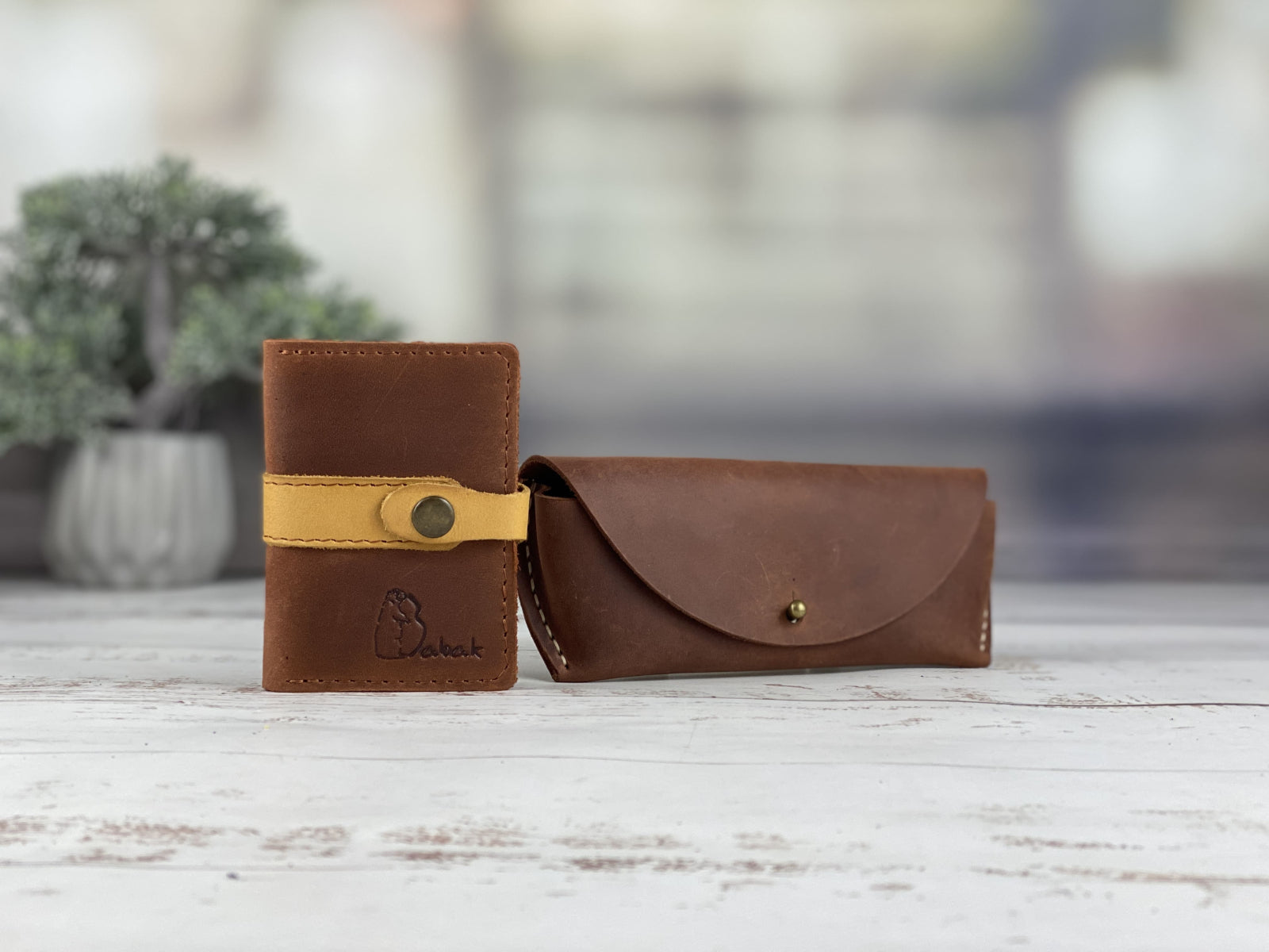 Glasses case 004 + cardholder 010