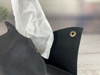 Toiletry bag L 084 + leather napkin holder