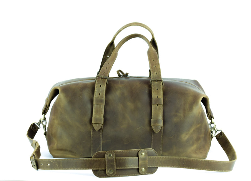Oliva leather Duffle bag